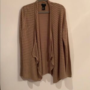 Open cardigan